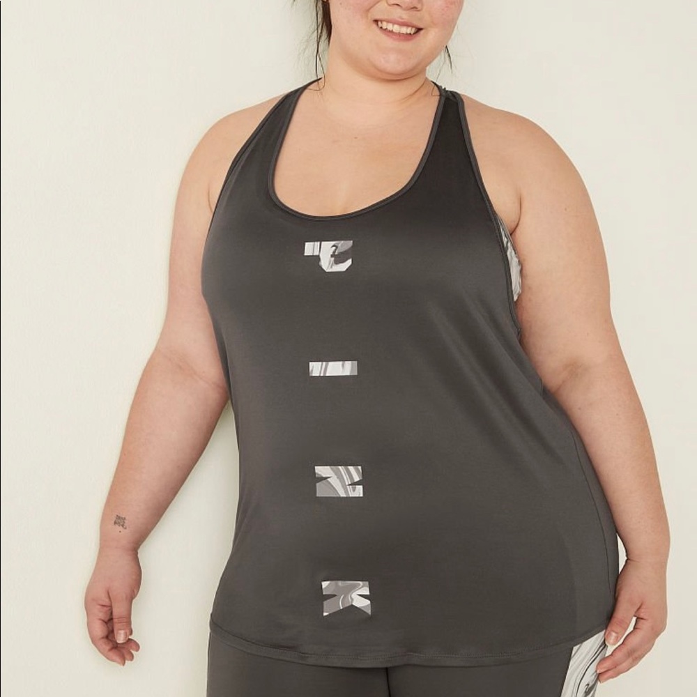 XXL NEW VICTORIA’S SECRET PINK ULTIMATE RAZOR BACK TANK